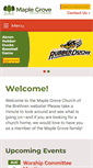 Mobile Screenshot of maplegrovecob.org